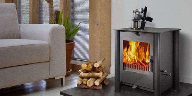 poêle à bois cheminée avec jauge de température pour poêle à bois poêle à bois double moteur alimenté par la chaleur Ventilateur à 8 pales poêle à bois Répartition efficace de la chaleur 